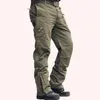 101 airborne jeans treinamento casual plus size algodão respirável multi bolso militar do exército camuflagem calças de carga para men196o