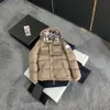 Designerskie kobiety Lockwell Puffer Kurtka z zdejmowanymi rękawami l Techniczna parkas zimowa kurtka luksusowa litera w kratę ciepła kurtka
