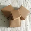 Cadeau cadeau 50pcs papier kraft blanc boîte à savon à la main boîte à bijoux en carton boîte à bijoux de mariage faveur noir artisanat cadeau de Noël boîtes cosmétiques 231102