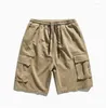Men's Shorts Men's Pants Summer Work Home Office Shopping Pockets Five-part Trendy And Loose