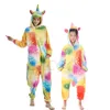 Pyjamas Kigurumi Kids Pyjamas Unicorn Sleepwear For Children Animal Cartoon Filt Costume Winter Boys Girls Licorne Onesies Jumpsuits 231101