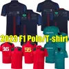 5XL 2023 Formule 1 Motorsport MAX VERSTAPPEN Maillots f1 t-shirt Racing Team ensembles de course rouges SERGIO PEREZ T-shirt Fans de voiture POLO Logo de voiture modèle moto Chemise