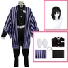 Costume de Cosplay dessin animé tueur de démons Kimetsu No Yaiba Iguro Obanai, accessoires de serpent blanc pour fête d'halloween