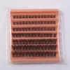 Thick Natural Grafted False Eyelashes Soft Light 98 Clusters Handmade Reusable Segmented Lashes DIY Cluster Eyelash Extensions