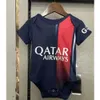 Qqq8 2023 2024 Miami Baby Kit Camisas de futebol Conjunto Crianças 23 24 Camisa de futebol Filho Menino Utds Al Nassr Crianças Inters Real Ac S Napoli Citys