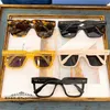 30% de desconto em designer de luxo Novos óculos de sol masculinos e femininos 20% de desconto de óculos anti -ultravioleta machos amarelos quadrados gg1084