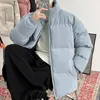 Donsparka's voor heren 2023 Winter gewatteerde parka Dikker warm mode streetwear losse jas mannelijk jeugd in vrouw bubble herfst casual oversize jas 231101