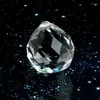Krystalicznie krystalicznie wiszący piłka pryzmat prism wystrój ślubny 20 mm