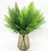 Decorative Flowers Artificial Shrubs Plastic Plants Bamboo Grass Fake Green Bushes Greenery For Wedding Indoor Outdoor Home Garden