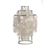 Lampes de table Mode Art Shell Lampe Chambre Chevet Romantique Éclairage Blanc Restaurant El Bureau ZL180