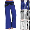 Stage Wear Damen Frühling und Sommer Off Color Wide Leg Idle Bump Pants Yoga Casual für Frauen mit Taschen