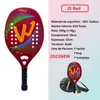 Tennisrackets Tennisracket voor Partner Big Sells Strandtennisracket van koolstof- en glasvezel met beschermende hoes Zacht gezicht 231101