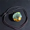 Pendant Necklaces Natural Crystal Stone Pendants Crystals Tree Positive Energy Jewelry Gemstone Wealth Lucky For Girls Gifts