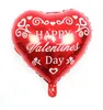 18 tum Happy Valentine's Day Aluminium Film Balloons Wedding Anniversary Party Decor C425