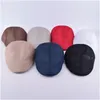 Berets Sommer Unisex Männer Frauen Sun Mesh Baskenmütze Cap Sboy Cabbie Flache Schirmmütze Casquette Atmungsaktiv