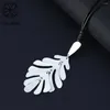 Pendant Necklaces In Vintage Leaf Long Chains Korean Fashion Collares Necklace Suspension Goth Jewelry For Women 2023 Trending Product