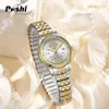 Montres pour femmes poshi femmes de luxe de luxe dames quartz watch original imperméable femme bracelet wrist with date copine cadeau 231101