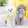 Chien vêtements petite robe été vêtements pour animaux de compagnie pour jupe chiot Yorkshire Terrier poméranien maltais caniche Bichon frisé vêtements