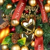 Christmas Decorations Christmas garland Flower Garland Wreath For Doors Hanging Christmas Ornaments Artificial Xmas Tree Christmas Decoration 231101