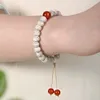 Strand Star Moon Original Ecological Bodhi Bracelet High Oil Density Dry Grinding Writing Playing Buddha Beads Handheld Bangle