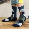 Men's Socks High Quality Combed Cotton Split Toe Simple Comfortable Two-Toed Japanese Harajuku Men Tabi