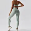 Tenue de yoga Vêtements de sport pour femmes Vêtements d'entraînement Courir Fitness Soutien-gorge Séchage rapide Sous-vêtements de sport Nude