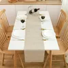 Table Runner PVC Waterproof Table Runner Classical Wipeable Placemat Table Dining Room Restaurant Gadget Modern Decor Supplies 231019