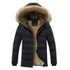 Vestes pour hommes Hiver chaud épais polaire Parkas hommes imperméable à capuche col de fourrure Parka veste manteau hommes automne mode décontracté Parkas hommes 231102