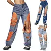 Женские джинсы 2023, джинсовые прямые брюки с подъемом ягодиц, шикарная уличная одежда, корейские модные брюки Pantalones De Mujer