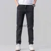 Männer Hosen 2023 Neue Frühling Herbst männer Jeans Vintage Blau Einfarbig Elastische Klassische Jeans Männer Slim Mode Denim hosen Männlich 28-38 J231102