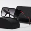 사이클링 선글라스 남성 디자이너 맨 안경 방사선 보호 선글라스 선글라스 선 샤드 패션 태양 안경 유럽 스타일 대형 선글라스