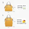 Lunch Bags Portable Lunch Bag Thermal Insulated Lunch Box Tote Cooler Bag Bento Pouch Lunch Container School Food Storage Bags 230331