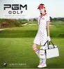 Golf Bags PGM Large Capacity Leather Clothing Waterproof Shoes Bag Double Layer Sports Handbags YWB016 231102