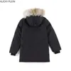 Giacche da uomo Piumino canadese Cappotto da uomo Parka Expedition 95% Piumino d'oca bianca Cappotto da uomo 2602M S-2XL 231101