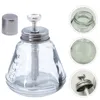 Nail Gel Glass Bottle Pump Polish Remover Push Down Dispenser Empty Press Liquid Containers