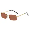 Novo Kajia Europa e óculos de sol America Men's Fried Twists Twists Perguas sem orgulho Sunglasses Fashion Fashion Square Optical Frame Glasses