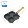 PAN PAN OMELETT 4CUP Nonstick Cooker Universal Pancake Odpowiednie dla hamburgerów pieców gazowych