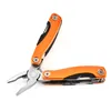 200pcs Long Nose Pliers Outdoor Multitool Pliers Serrated Knife Jaw Hand Tools Screwdriver Pliers Knife Multitool Knife Set Survival Gear 5 Colors