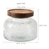 Storage Bottles Glass Containers Food Tea Canisters Airtight Lids Cereals Grains Jar Sugar