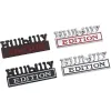 Party Decoration 1PC Hillbilly Edition Car Sticker för Auto Truck 3D Badge Emblem Decal Auto Accessories 8x3cm