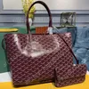 Borsa tote Borsa firmata Borsa a tracolla di lusso Borsa regolare di grande capacità Materiale in vera pelle di alta qualità Regalo di Natale Borsa da donna alla moda in due dimensioni