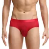 Cuecas ultrafinas mens briefs sexy sorte jacquard roupa interior respirável secagem rápida