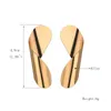 Stud -oorbellen Gereit Fashion Morden Geometric Big Gold Filled Metal Wrap Statement For Women Punk Jewelry Brincos 2023