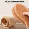 Pièces de chaussures Accessoires Semelles chauffantes chaudes Semelles intérieures en feutre thermique épaissir pour hommes femmes chaussures d'hiver bottes de neige respirantes coussinets de chaussures imitation lapin 231102