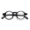 Optyczne okulary dla mężczyzn Kobiety retro projektant TVR 532 Moda octanowe ramy z włókna szklanego europejskie i amerykański okrągły styl przeciwblasowy Light Lens Plax z pudełkiem