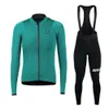 Ensembles de maillot de cyclisme BIEHLER femmes ensemble vélo séchage rapide vêtements longs costume à manches confortables bavoirs pantalons hauts pour femme 231102