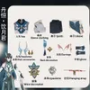 Honkai Star Rail Dan Heng Imbibitor Lunae Cosplay Costume haut pantalon boucles d'oreilles coiffure uniforme Halloween carnaval vêtements cosplay