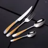 Zestawy naczyń stołowych Wszechstronne zastosowanie stolików kuchennych idealne na specjalne okazje srebrne sztućce eleganckie design