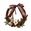 Christmas Decorations Christmas Decorations Exquisite Wreath for Stunning Window Arrangement and Door HangingTransform your home into a winter wonde 231101