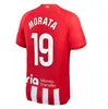 23 24 Atletico MORATA Madrids soccer jerseys 2023 2024 GRIEZMANN REINILDO J.M.GIMENEZ M.LLORENTE SAUL LEMAR S.Lino Correa football shirt men kids kit uniforms